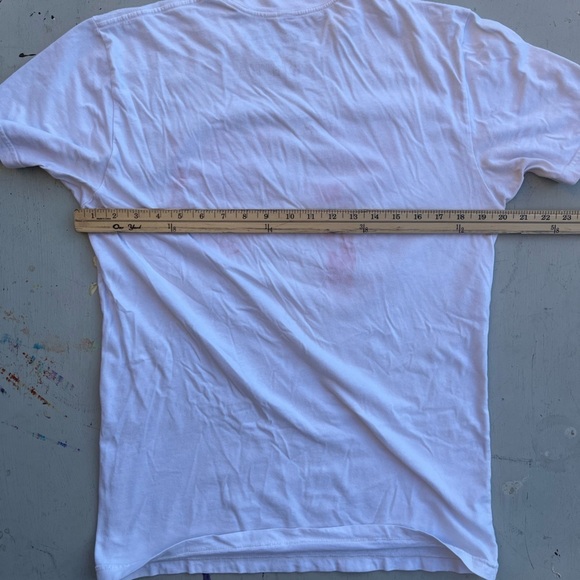 Men's Mitchell&Ness T-Shirt White Shaq O'Neill M Streetwear 90s Magic NBA Dunk - Picture 12 of 15